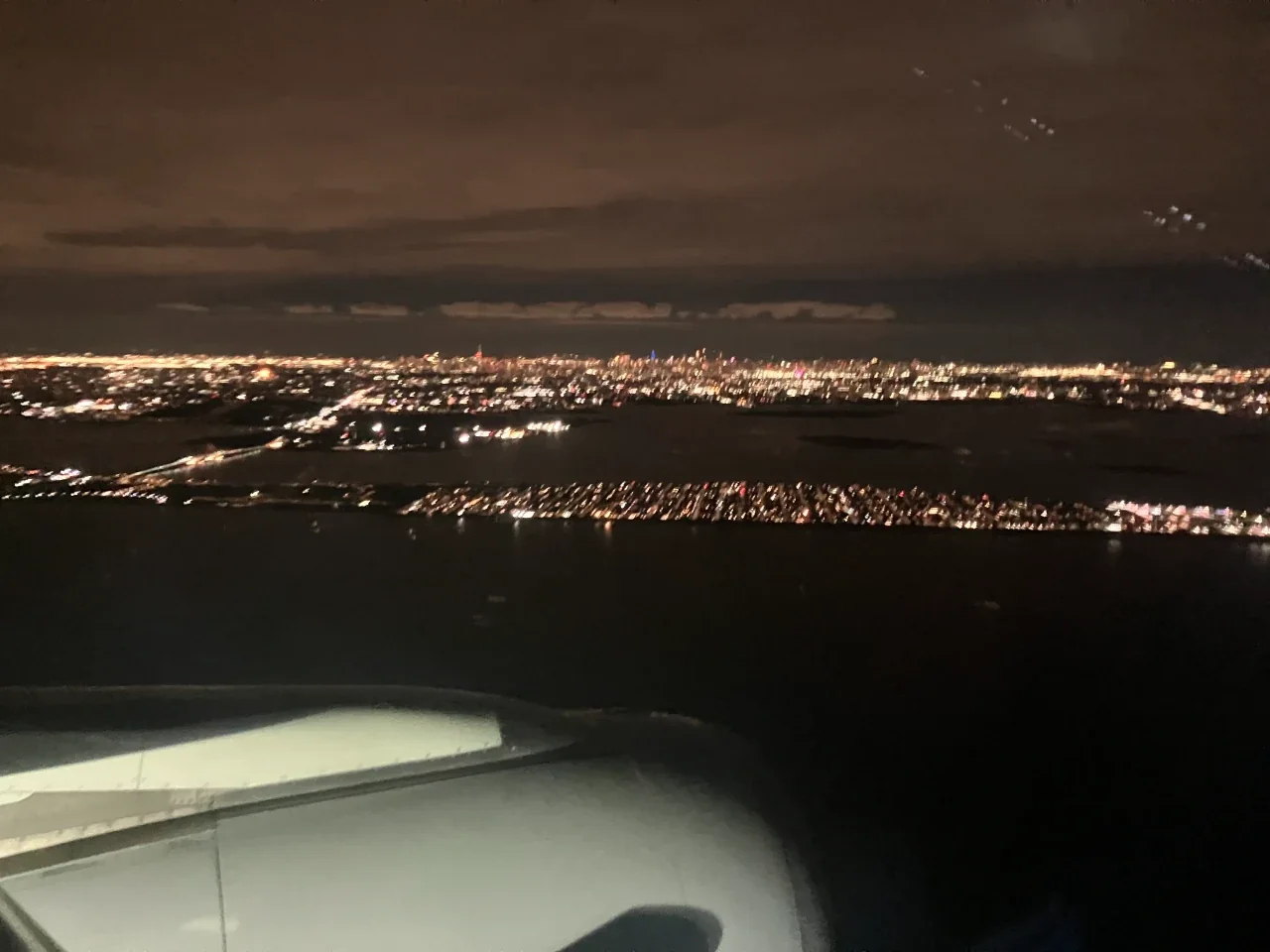 Arrival at JFK on the AA A321T