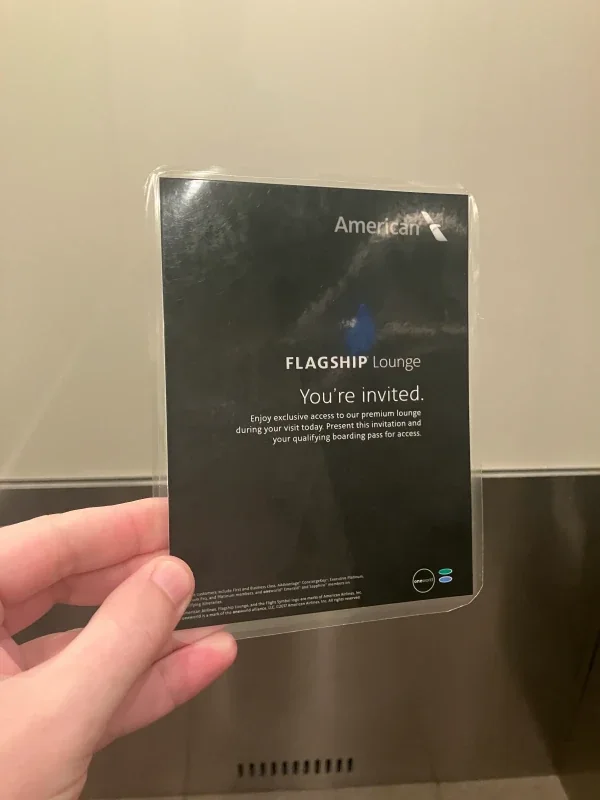 AA LAX Flagship Lounge